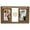 Two-Link, variant on Keyohome 1Pc/2Pcs Rotating Picture Frame Double Sided Rotation Wedding Photo Frame Vertical Display Wedding Presents for Couples Bride Groom Valentine