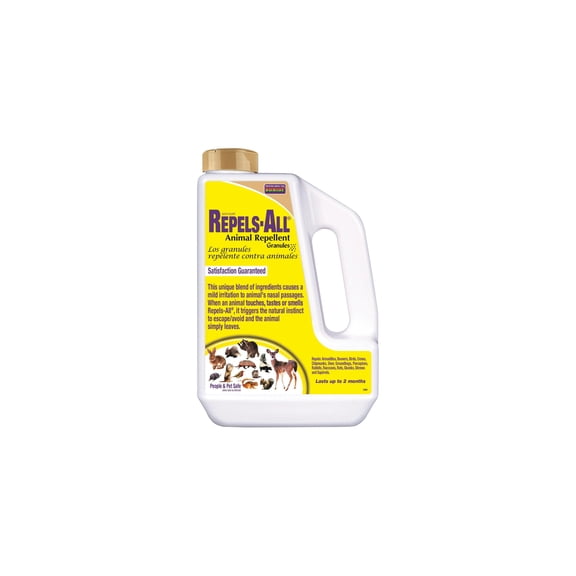 Bonide Repels-All Animal Repellent Granules - Outdoor Pest Control - 3 lbs