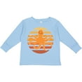 thumbnail image 3 of Inktastic Octopus Ocean Sunset Boys or Girls Long Sleeve Toddler T-Shirt, 3 of 5