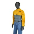 thumbnail image 4 of Ironcat Leather Cape Sleeves, 11", Anodized Snaps, X-Large, Golden Yellow, 4 of 5
