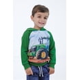 thumbnail image 2 of John Deere Tractor Fleece Pullover Hoodie Toddler to Little Kid, 2 of 5