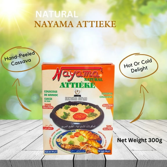 Nayama Attieke - Cassava Couscous - 1 Pack