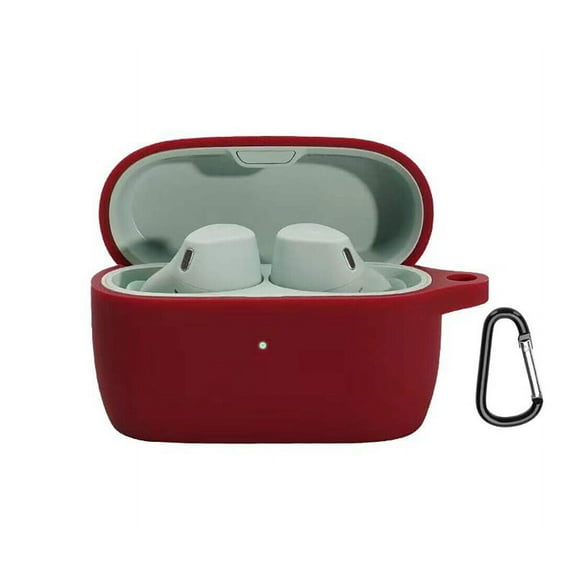 GadgetCom Replacement Case Compatible with Jabra Elite 4 3 2 , Shockproof Silicone Case Earbuds Pouch Cover With Carabiner