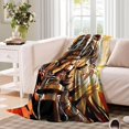 thumbnail image 3 of Wolf Flannel Blanket - Game Warm Throws For Snuggling In While Watching Movie -, 3 of 8