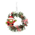 thumbnail image 5 of Matsuzay Guirnalda de Navidad colgante simulación Navidad guirnalda ventana pared decoración artesanía plantas ornamento fotografía decoración tipo 4 tipo 4 2piezas Matsuzay CBP443473, 5 of 5