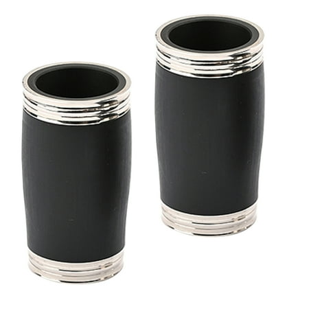 

NUOLUX 2pcs B Flat Clarinet Accessories Smooth Clarinet Two Section Tubes Supplies