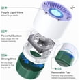 thumbnail image 4 of Lámpara antimosquitos, matamosquitos eléctrico UV, matamosquitos eléctrico silencioso para uso en exteriores e interiores, verde y blanco, 4 of 5