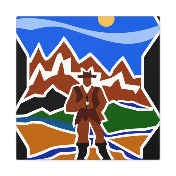 Mountain Range Majesty - Canvas