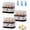 3pcs, variant on Smart Egg Cooker with Auto Shut, Electric Rapid Egg Boiler for 6 Eggs, Effortless Egg Cooking with the Ultimate Stainless Steel Egg Cooker for Hard/Soft/Medium Boiled, Poached, Scrambled
