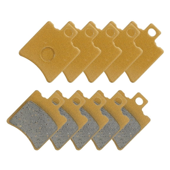 10pcs Replacement Brake Pads for Motorcycle Bicycle Electric Mountain Bike Ebike Disc Brakes