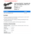 thumbnail image 2 of Left Exhaust Manifold - Compatible with 2009 - 2010 Dodge Ram 1500 5.7L V8, 2 of 2