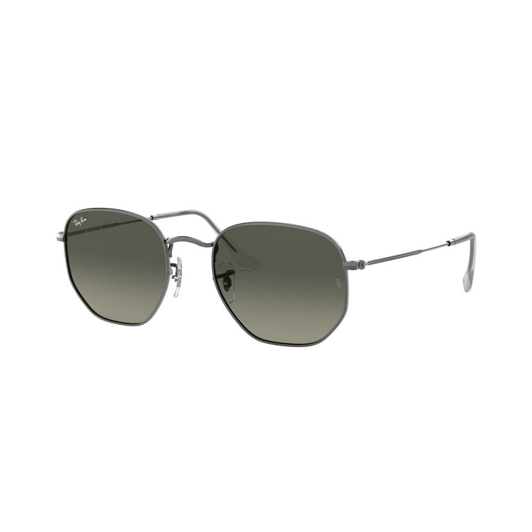Ray Ban Hexagonal Flat Lenses Green Unisex Sunglasses RB3548N 001