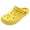 Ridge Yellow, variant on Women’s Waterproof Garden Clogs Slip‑On Nursing Shoes with Heel Strap Summer Sandals