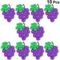 thumbnail image 5 of Imanes de nevera de frutas, pizarra blanca de uva, decoración de nevera de frutas, imanes de nevera estéreo para niños pequeños, juguetes educativos, regalo, 10 unidades (uva), 5 of 5