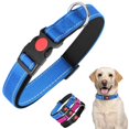 thumbnail image 1 of Collar para perros Nobleza ajustable reflectante para perros grandes azul, 1 of 8