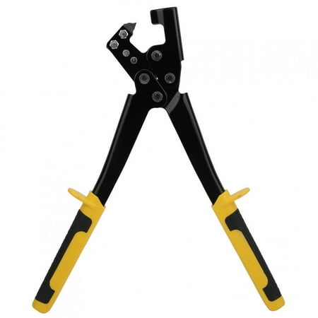 

TOPINCN Light Steel Keel Fixed Punching Pliers Handle Stud Crimper for Decoration Ceiling Steel Stud Crimper