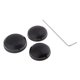 thumbnail image 4 of Cubiertas de varilla de horquilla de aluminio negro para Fxd, 4 of 7
