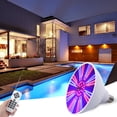 thumbnail image 4 of Bombilla de luz de piscina LED de color para piscina enterrada. Cambio de color RGB de 120V 40W. Luces subacuáticas para piscinas, 4 of 5