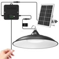 thumbnail image 1 of Luz solar para cobertizo APILAB 2000 lm con cordón, IP65 resistente al agua, 1 of 6