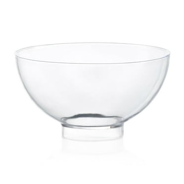 Smarty Had A Party Clear Round Disposable Plastic Mini Bowls, 2.65 oz., 288 Count