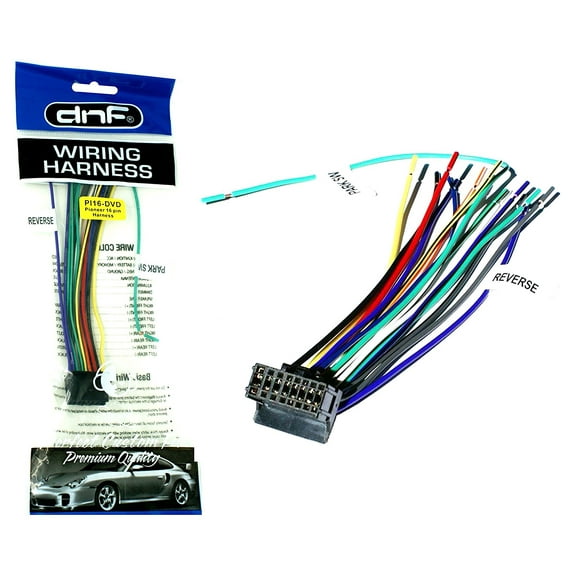 Pioneer Wire Harness AVH-100 DVD AVH200BT