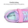 thumbnail image 3 of DREAM PAIRS Kids' Lightweight Athletic Sneakers Breathable Mesh Running Shoes with Hook-and-Loop Strap Comfortable Non-Slip Walking Shoes for Boys & Girls, 3 of 4