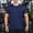 Navy1, variant on Kojanyu Men's Short Sleeve Crew Neck T-Shirt Athletic Fit Quick Dry Stretchy Gym Workout Tee Solid Color Tops S-XXL
