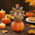 thumbnail image 1 of Decoraciones de mesa de pavo y calabaza de Acción de Gracias Accesorios para el hogar, 1 of 5
