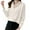 Beige, variant on HOWPAY Dress Shirts for Women Long Sleeve Button down Collared Tops Solid Color Stretch Loose Dressy Casual Lightweight Fall Clothes Beige L