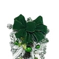 thumbnail image 6 of FVDPWYE Snowy Christmas Wreath Decorative Hanging Ornament for Party Home Xmas Decor Green, 6 of 9