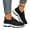 Black, variant on YOUYEDIAN Sneakers for Women Fashion Round Toe Non Slip Versatile Breathable Sport Sneakers Casual Mesh Soft Outdoor Comfortable Walking Shoes
