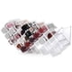 thumbnail image 3 of Organizador de lápiz labial, almacenamiento de brillo de labios de acrílico transparente con soporte de exhibición de 28 ranuras, 3 of 3