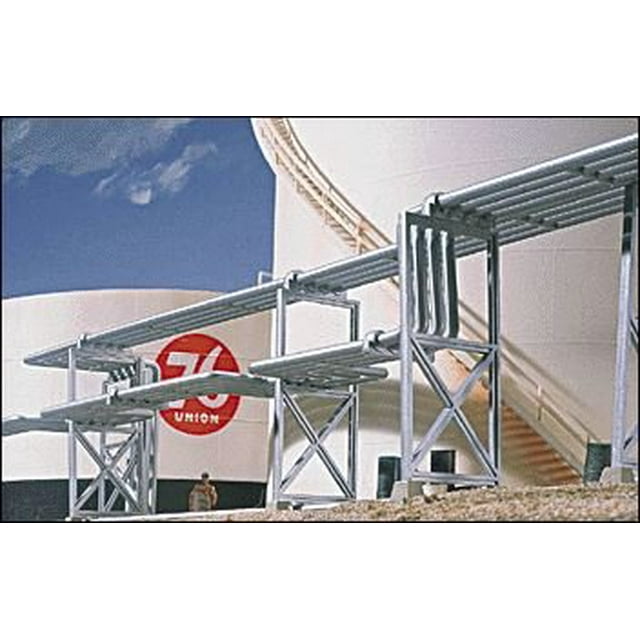 Walthers Cornerstone Series Kit HO Kit de Tuyauterie de Raffinerie