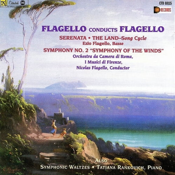 Nicolas Flagello - Flagello Conducts Flagello: The Land Serenata Symphony No.2 Symphonic Waltzes - Music & Performance - CD