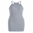 thumbnail image 1 of Femmes Été Sans Manches Bodycon Parti Cocktail Mini Robe, 1 of 4