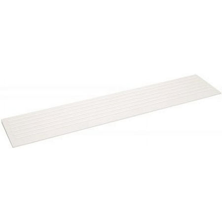 CAREGIVER FIBERGLASS RECTANGULAR ENTRY RAMP, 12 X 60 IN., WHITE