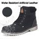 thumbnail image 2 of Botas de senderismo Mishansha, resistentes al agua, antideslizantes, color negro, 5,5 W/4 m, 2 of 7