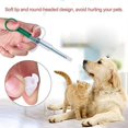 thumbnail image 5 of Dispensador de medicina para mascotas, 2 pastillas verdes para perros y gatos, jeringa redonda, cápsulas, pastillas, herramientas de alimentación para mascotas, cuidado, 5 of 5