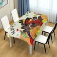 thumbnail image 7 of Coolnut Thanksgiving Turkey Tablecloth, Waterproof Washable Polyester Square Table Cover, Durable Tablecloth for Kitchen Dining Table Party Decor, 60"X 90", 7 of 7