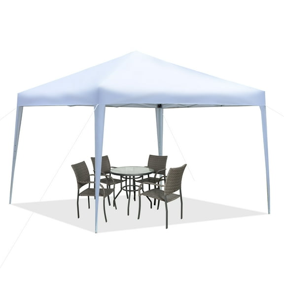 SalonMore 10' x 10' Pop Up Canopy Tent Instant Waterproof Folding Tent with Carry Bag