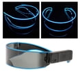 thumbnail image 2 of Gafas de sol luminosas LED, coloridas, para bares, regalos, divertidas y brillantes. Azul oscuro, 2 of 7