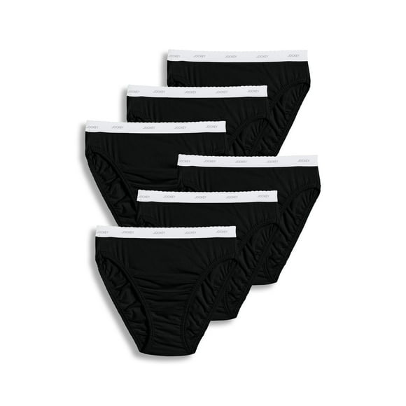 Jockey Women's Plus Size Classic French Cut - 6 Pack