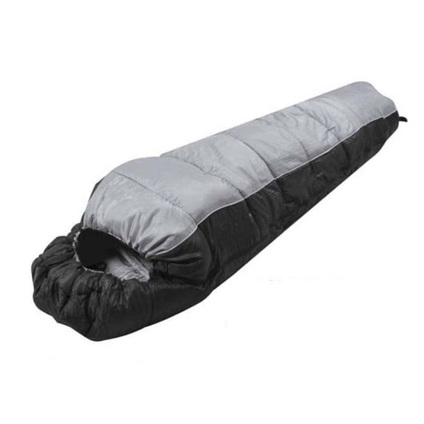 Saco de dormir de plumón hidrofóbico Grado F para adultos: saco momia liviano y compacto para 4 estaciones para caminatas, campamentos, montañismo y otras actividades al aire libre brillar Electrónica