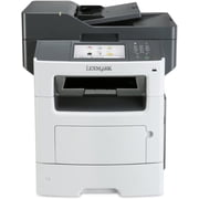 Restored Lexmark 35S6700 MX610de Monochrome Laser Multifunction Printer   Print, Copy, Scan, 50 ppm, 1200 x 1200 dpi, Duplex, 650-Sheet Input, Gigabit Ethernet