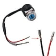 thumbnail image 6 of munirater Ignition Switch with Keys, Ignition Key Switch 2 Wires & 2 Keys Replacement for CB100 125S CL70 90 100 100S CT90 S90 SL100 125 XL100, 6 of 6