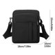 thumbnail image 3 of Lonchera, Bento Boxes Bolso bandolera informal de moda para mujer Bolso de tela de nailon de verano para teléfono móvil la mochila, 3 of 3