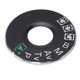 thumbnail image 4 of Placa de cubierta superior del dial de la cámara, reemplazo del dial de la cámara Dial de la cámara de metal Integración perfecta, 4 of 12