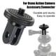 thumbnail image 2 of Soporte de trípode para cámara de acción Insta360 para GOPRO, tornillo de 1/4 de pulgada, adaptador de mini trípode de aleación de aluminio CNC, accesorios para cámara deportiva, 2 of 8