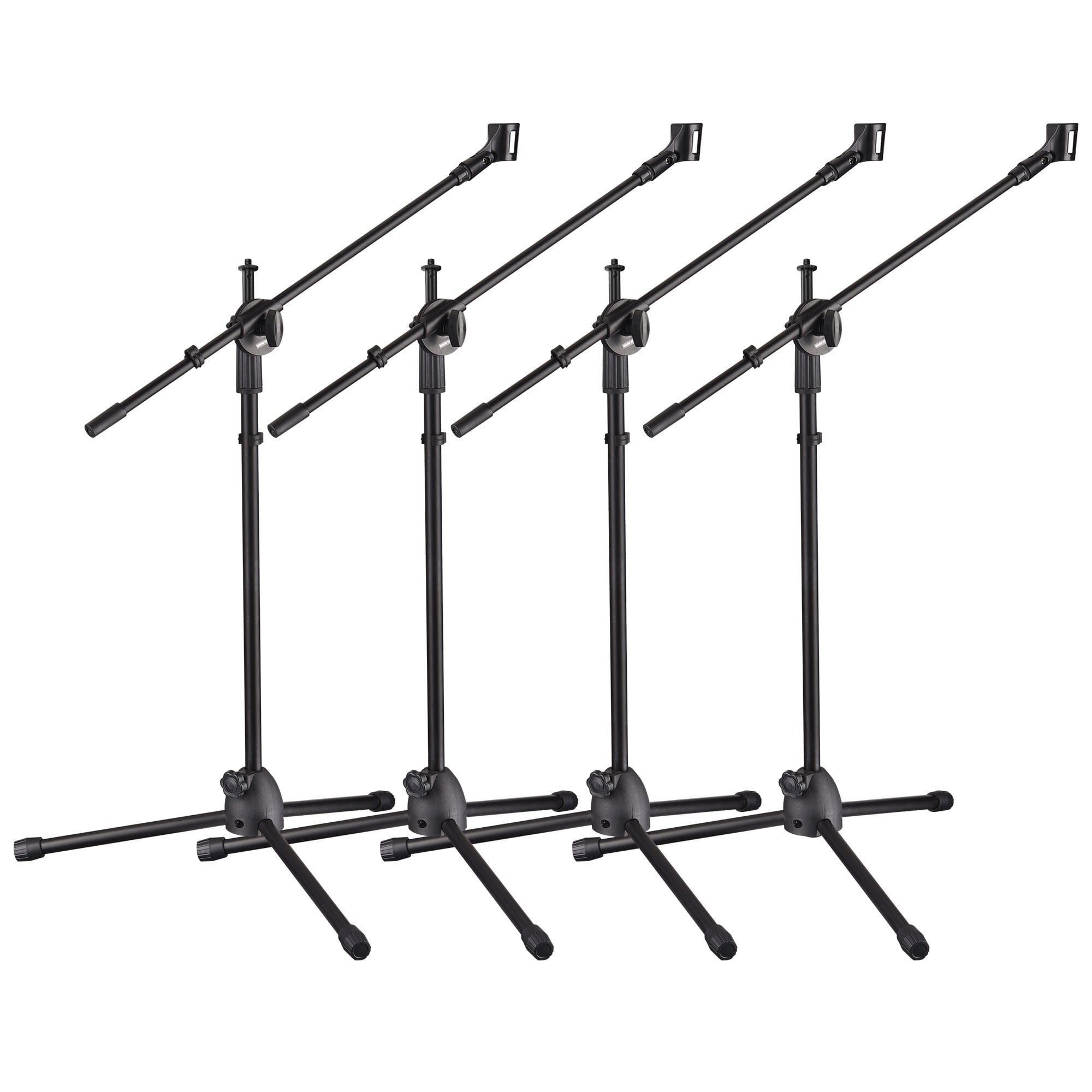4x Adjustable Microphone Stand Boom Arm Mic Mount Quarterturn Clutch