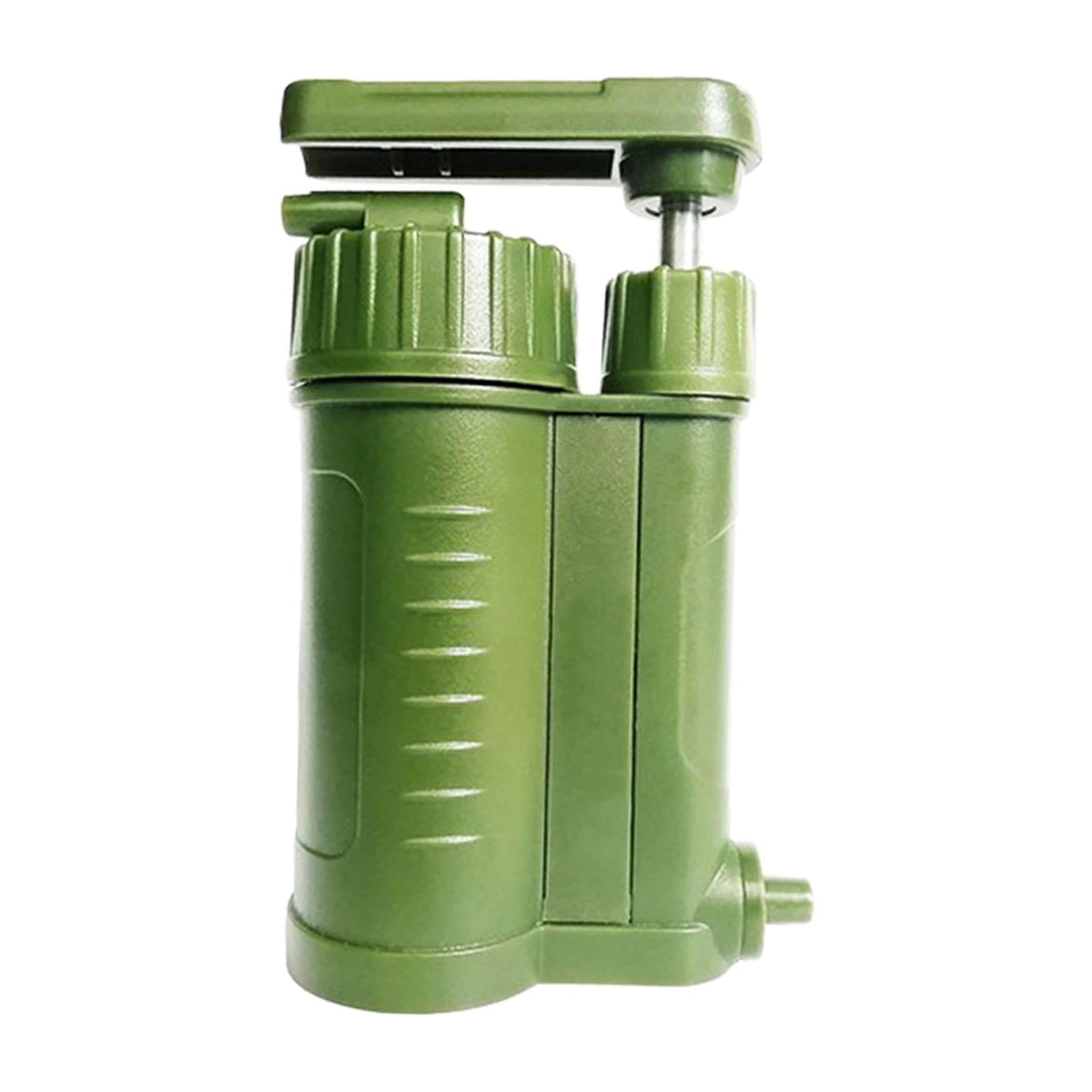 GARENDE Portable Water Filter Pump Water Purifier for Backpacking Emergency Survival